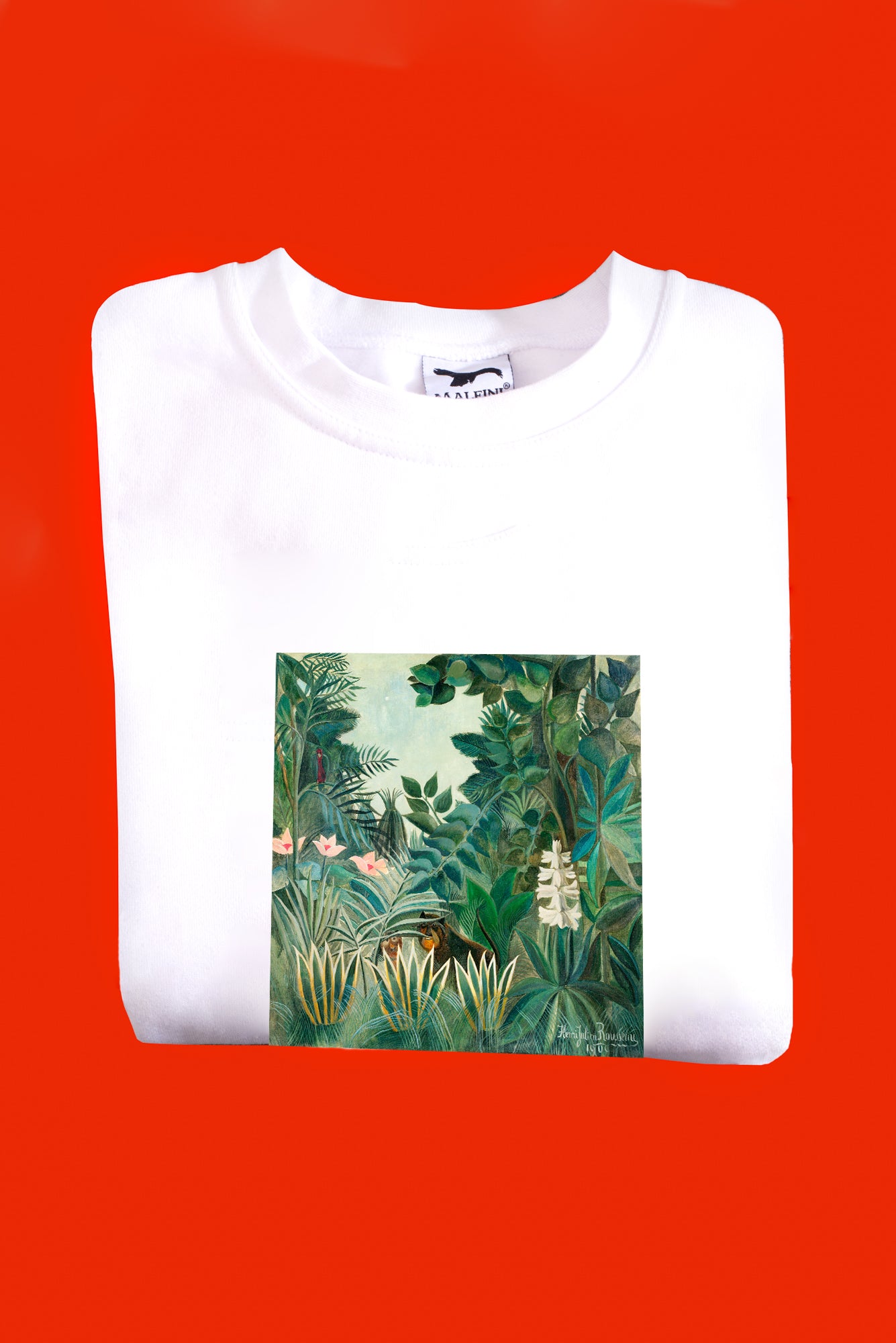 Pamut pulóver - Unisex (Henri Rousseau - The Equatorial Jungle)