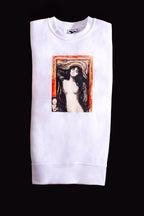 Pamut pulóver - Unisex (Hieronymus Bosch - The Garden of Earthly Delights)