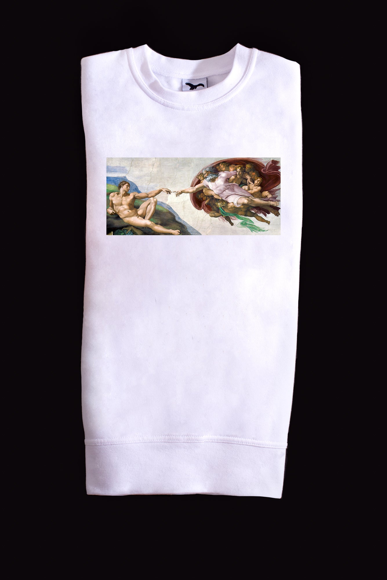 Pamut pulóver - Unisex (Michelangelo - The Creation of Adam)
