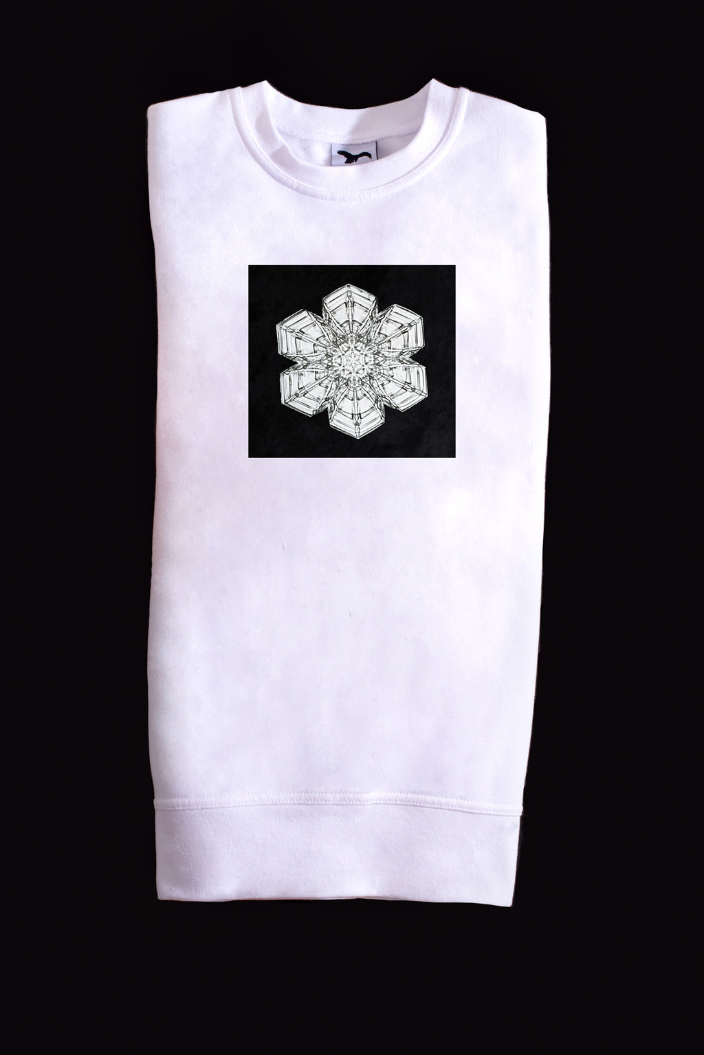 Pamut pulóver- Unisex (Wilson Bentley - Snowflake ll.)