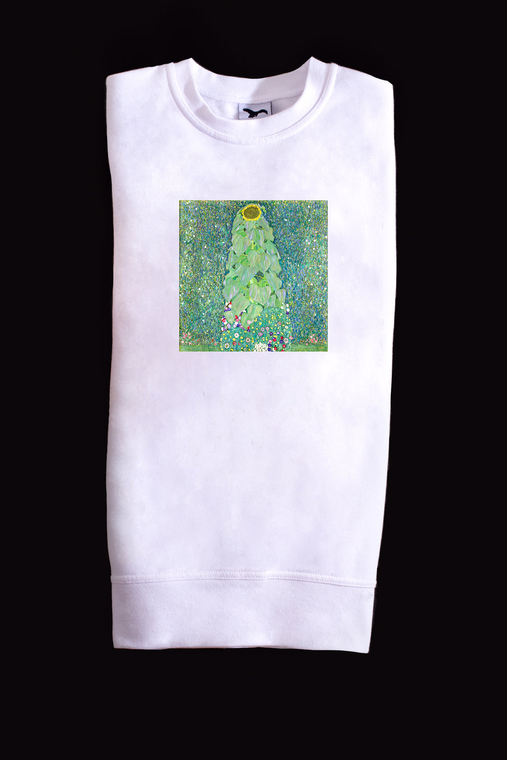 Pamut pulóver- Unisex (Gustav Klimt- The Sunflower)