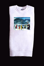 Pamut pulóver Unisex (George Bellows - Love of Winter)