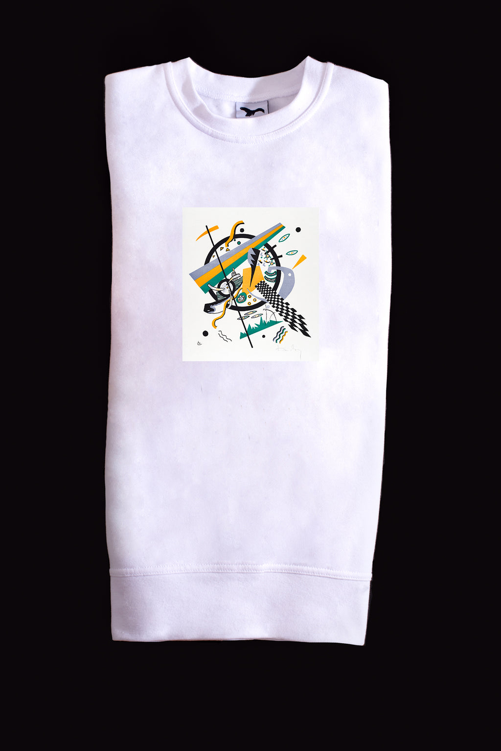 Pamut pulóver - Unisex (Wassily Kandinsky - Small Worlds IV)