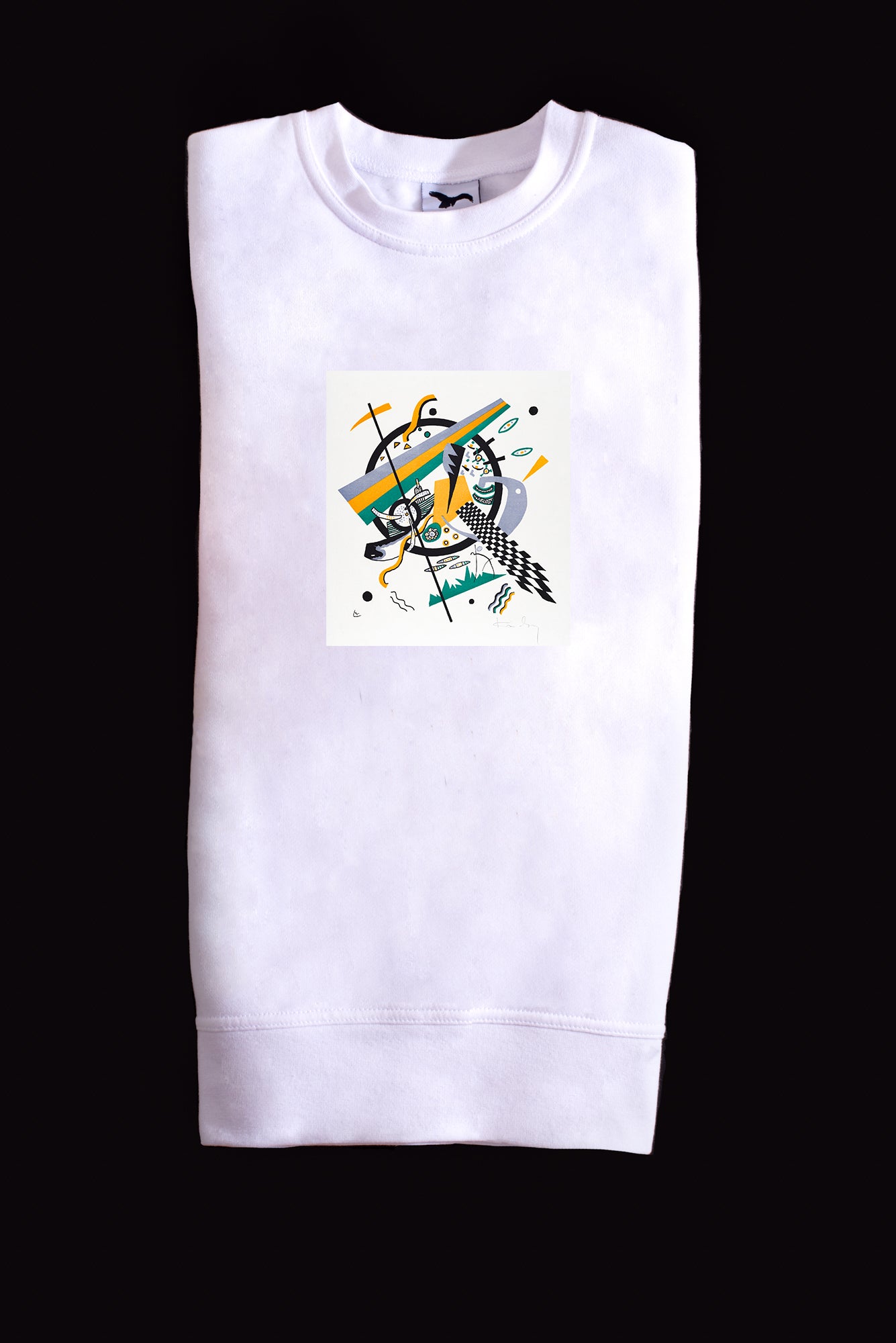 Pamut pulóver - Unisex (Wassily Kandinsky - Small Worlds IV)