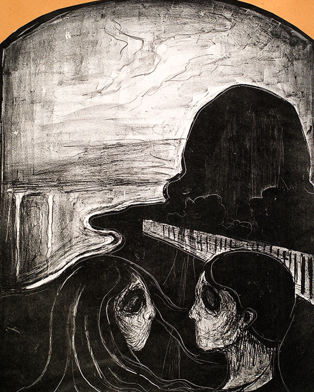 Polár takaró (Edvard Munch - Attraction I)