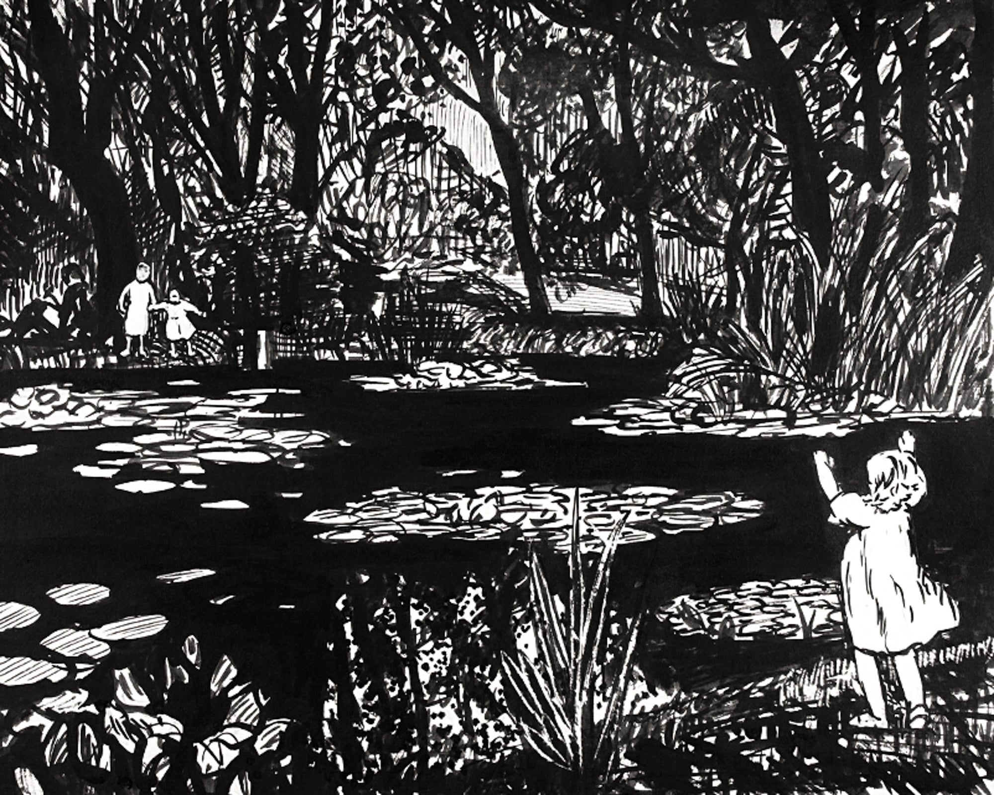 Polár takaró (Henry Lyman - Lily Pond)