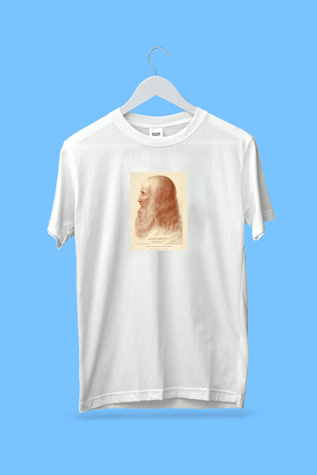 Oversized póló (Francesco Melzi - Portrait of Leonardo)