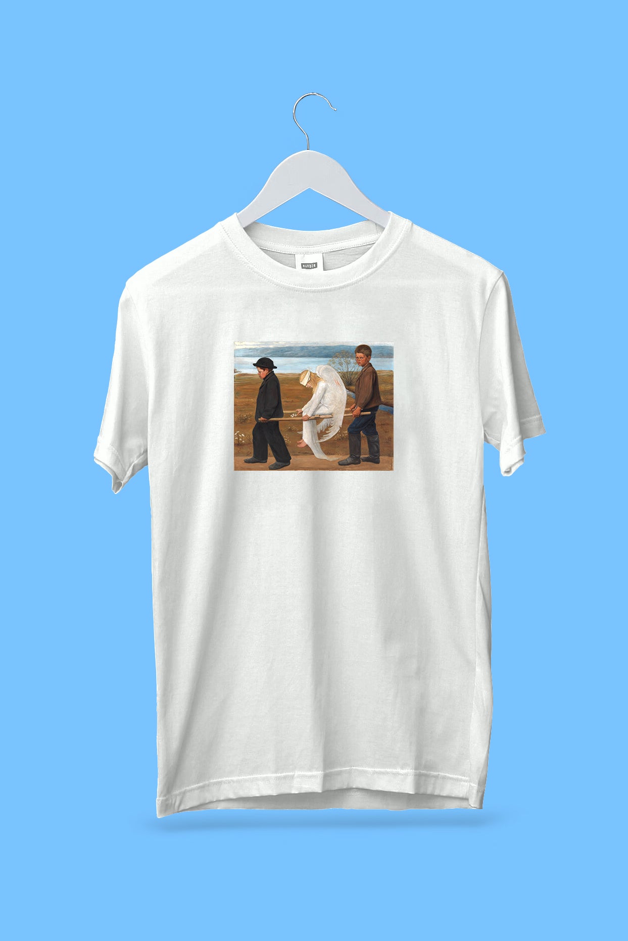 Oversized póló (Hugo Simberg - The Wounded Ange)