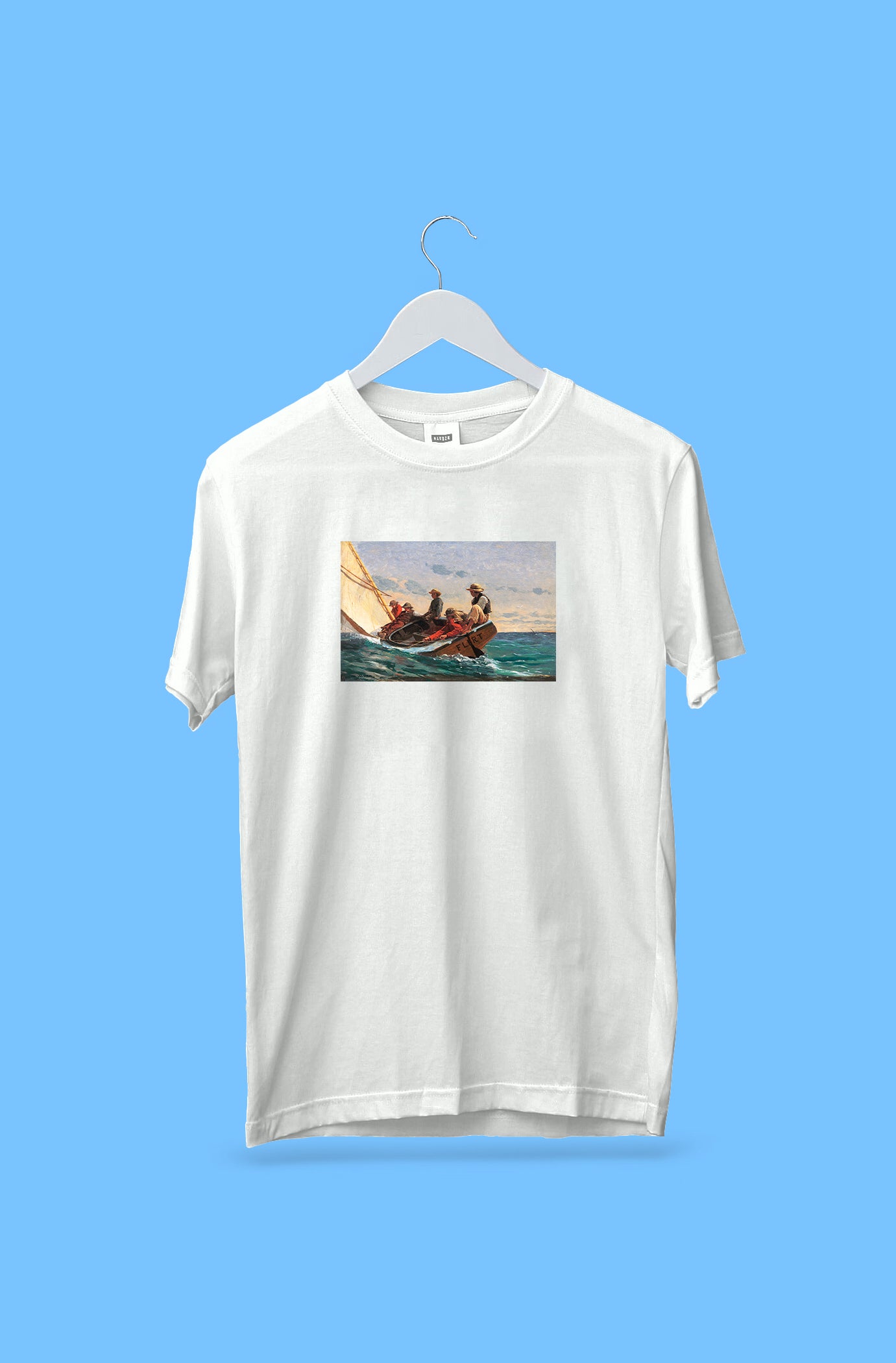 Oversized póló (Winslow Homer - The Flirt)