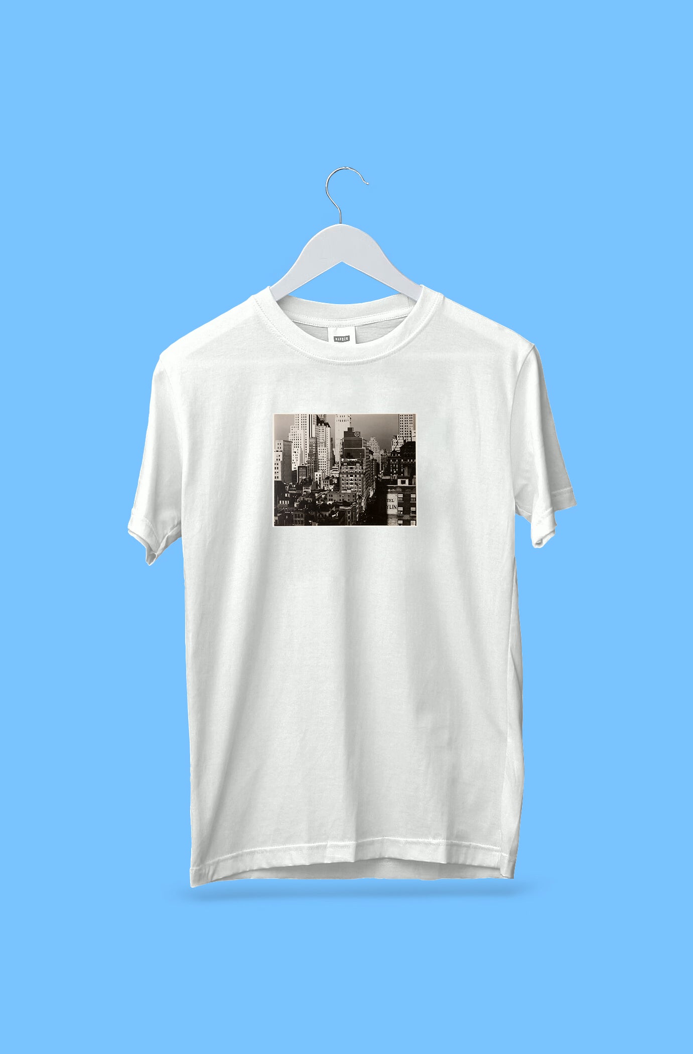 Oversized póló (Alfred Stieglitz - From My Window at An American Place, North)