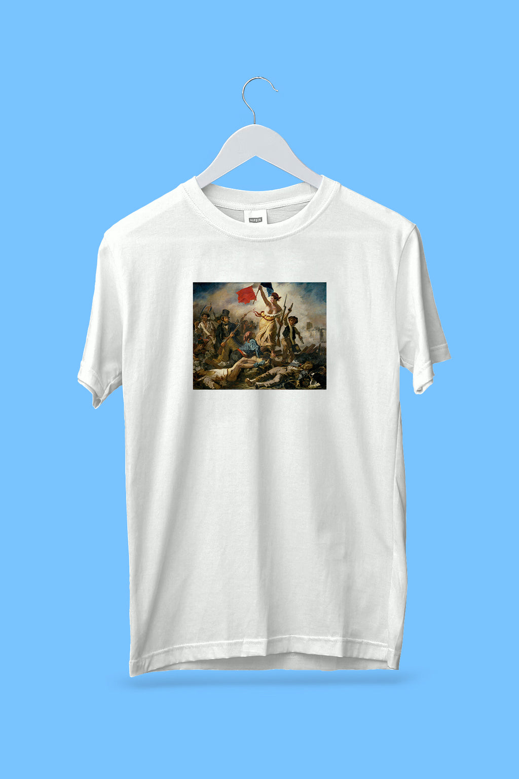 Oversized póló (Ferdinand Victor Eugene Delacroix - Liberty Leading the People)