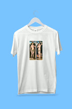 Oversized póló (Albrecht Dürer - Adam and Eve)