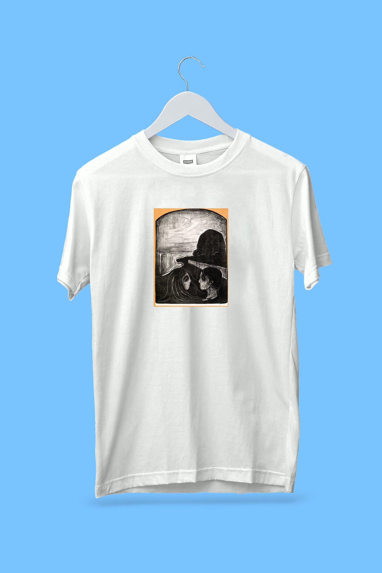 Oversized póló (Edvard Munch - Attraction I)