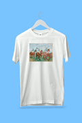Oversized póló (Edgar Degas - Jockeys)