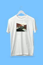 Oversized póló (Frits Thaulow - Mill Scene)