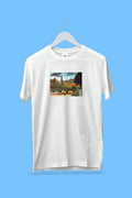 Oversized póló (Henri Rousseau - The Seine and the Eiffel Tower in the Sunset)