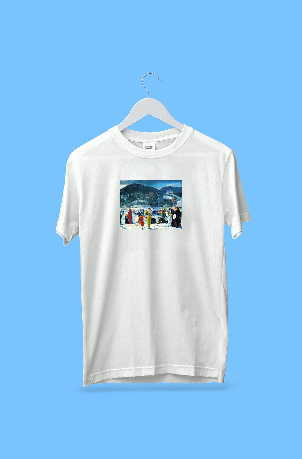 Oversized póló (George Bellows - Love of Winter)