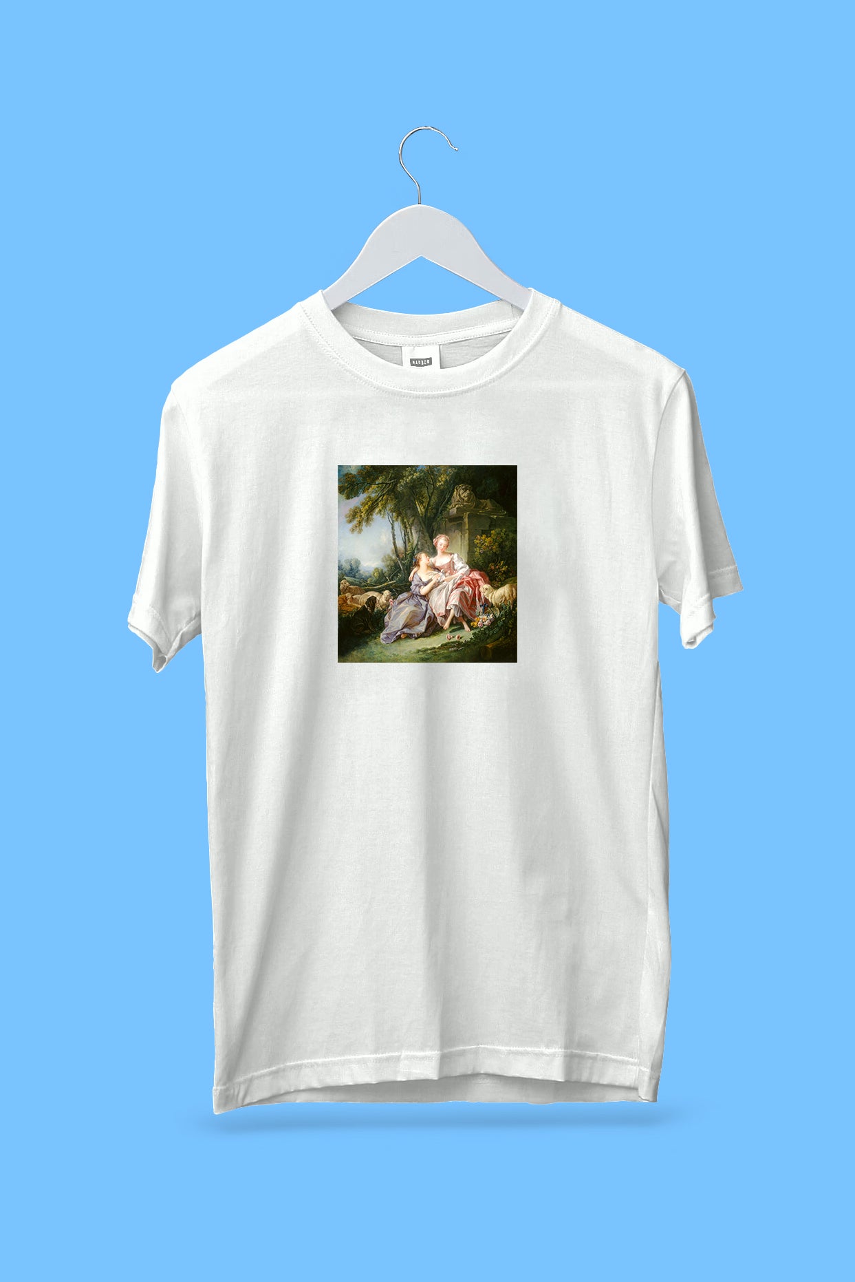 Oversized póló (François Boucher - The Love Letter)