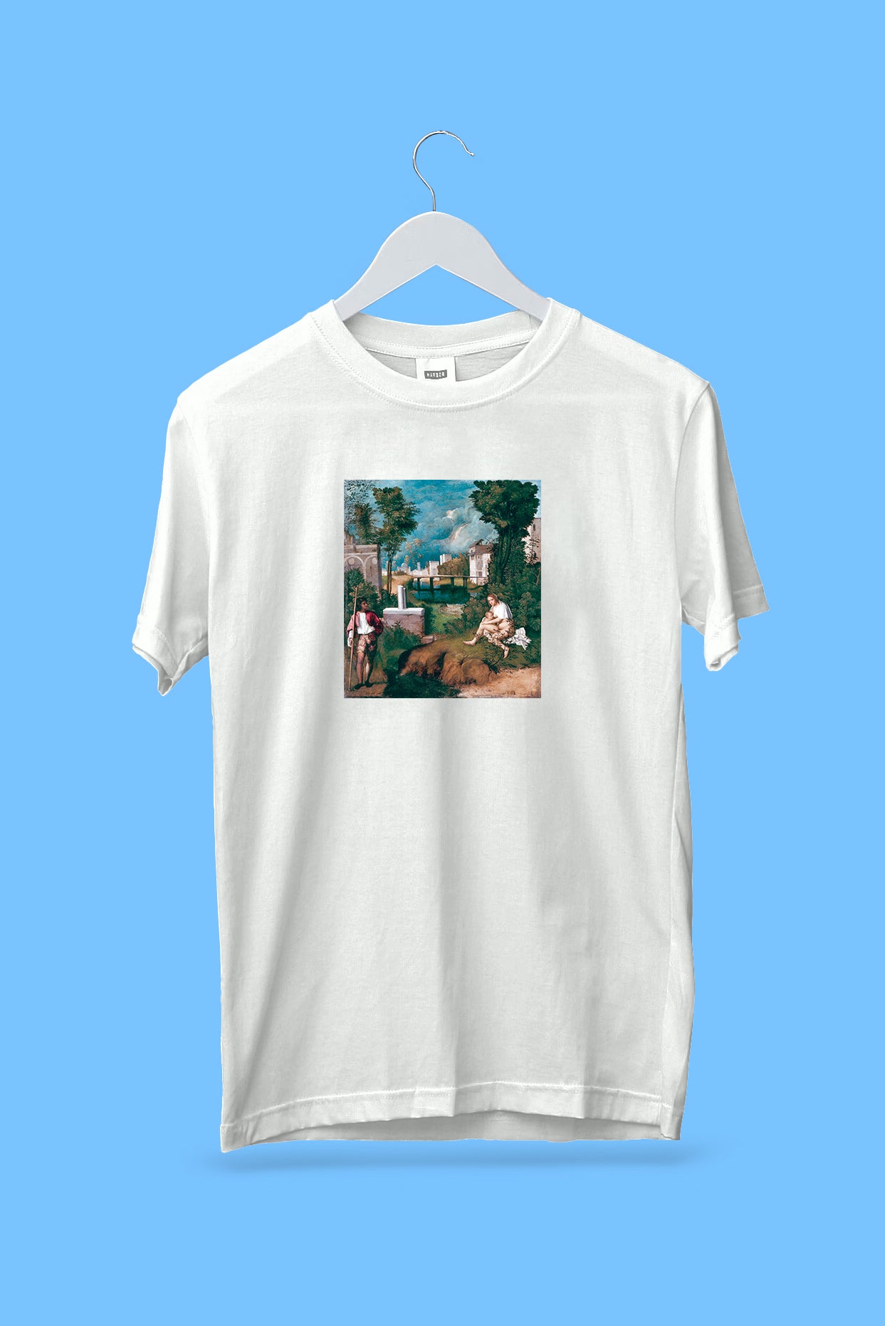 Oversized póló (Giorgio da Castelfranco - The Tempest)