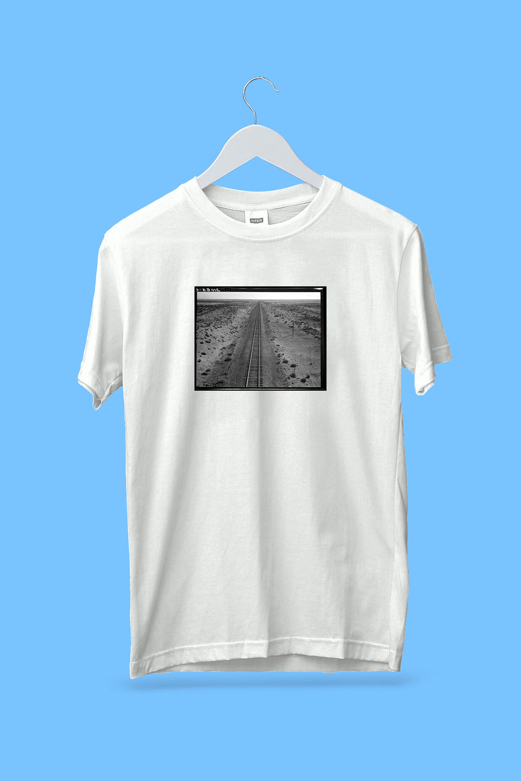 Oversized póló (Dorothea Lange - Railroad Tracks)