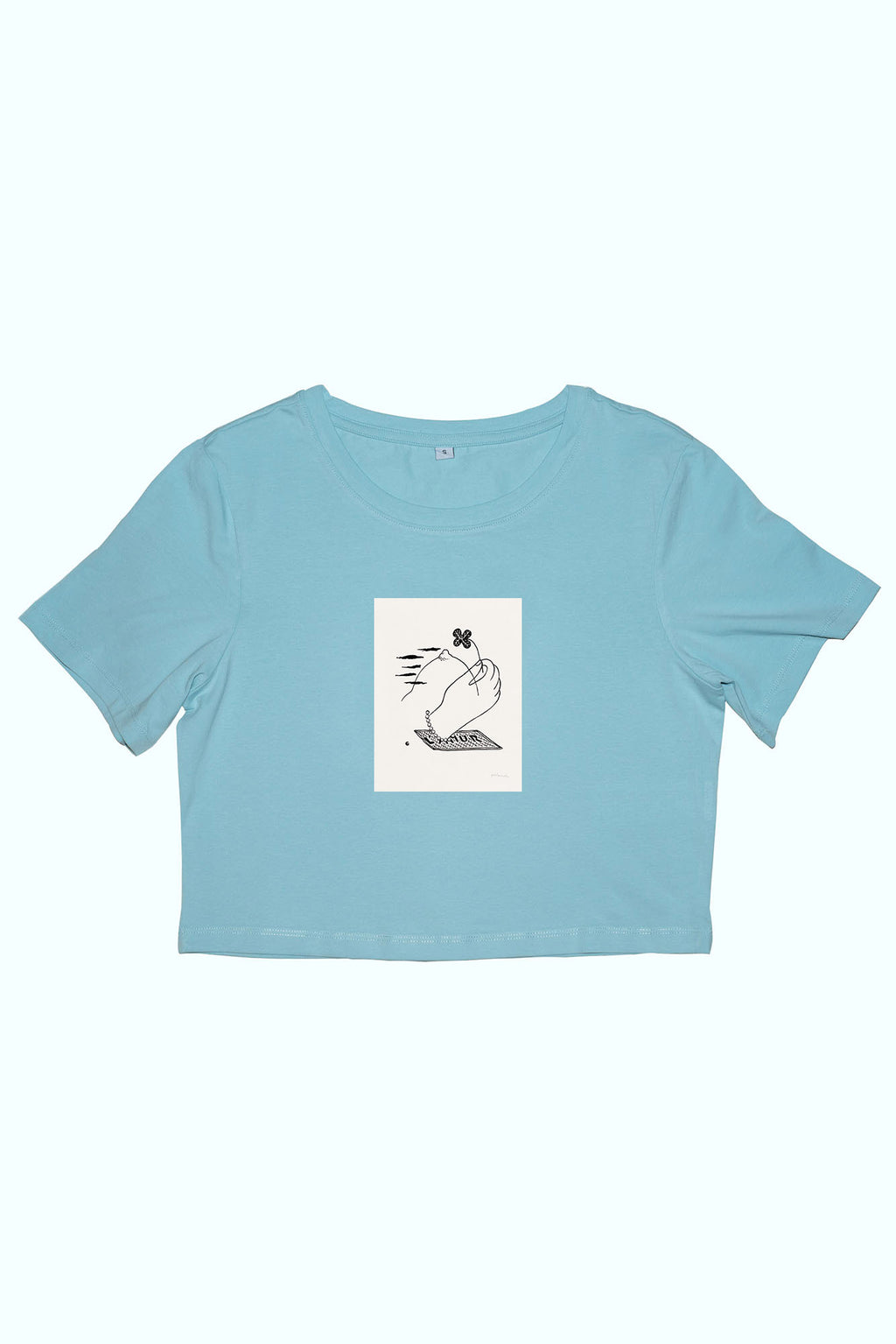 Női crop top ( Mikuláš Galanda - Vulkan )