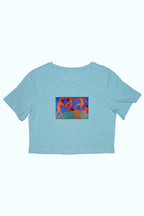 Női crop top ( Henri Matisse - Dance (II) )