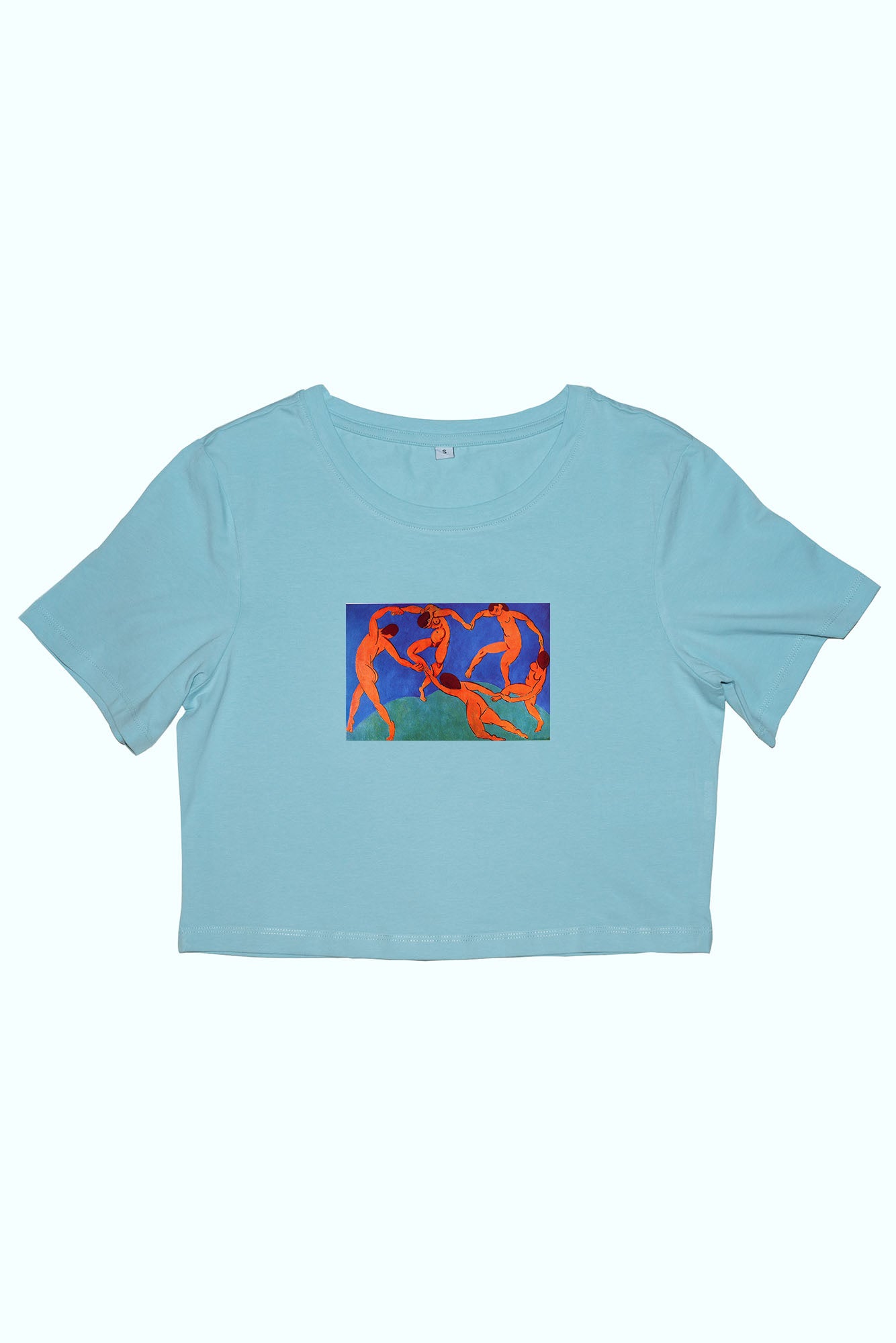 Női crop top ( Henri Matisse - Dance (II) )
