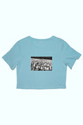 Női crop top (Winslow Homer- Fire-Works on the Night of the Fourth of July)