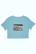 Női crop top (Winslow Homer- Fire-Works on the Night of the Fourth of July)