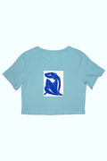 Női crop top ( Henri Matisse - Blue Nude II )