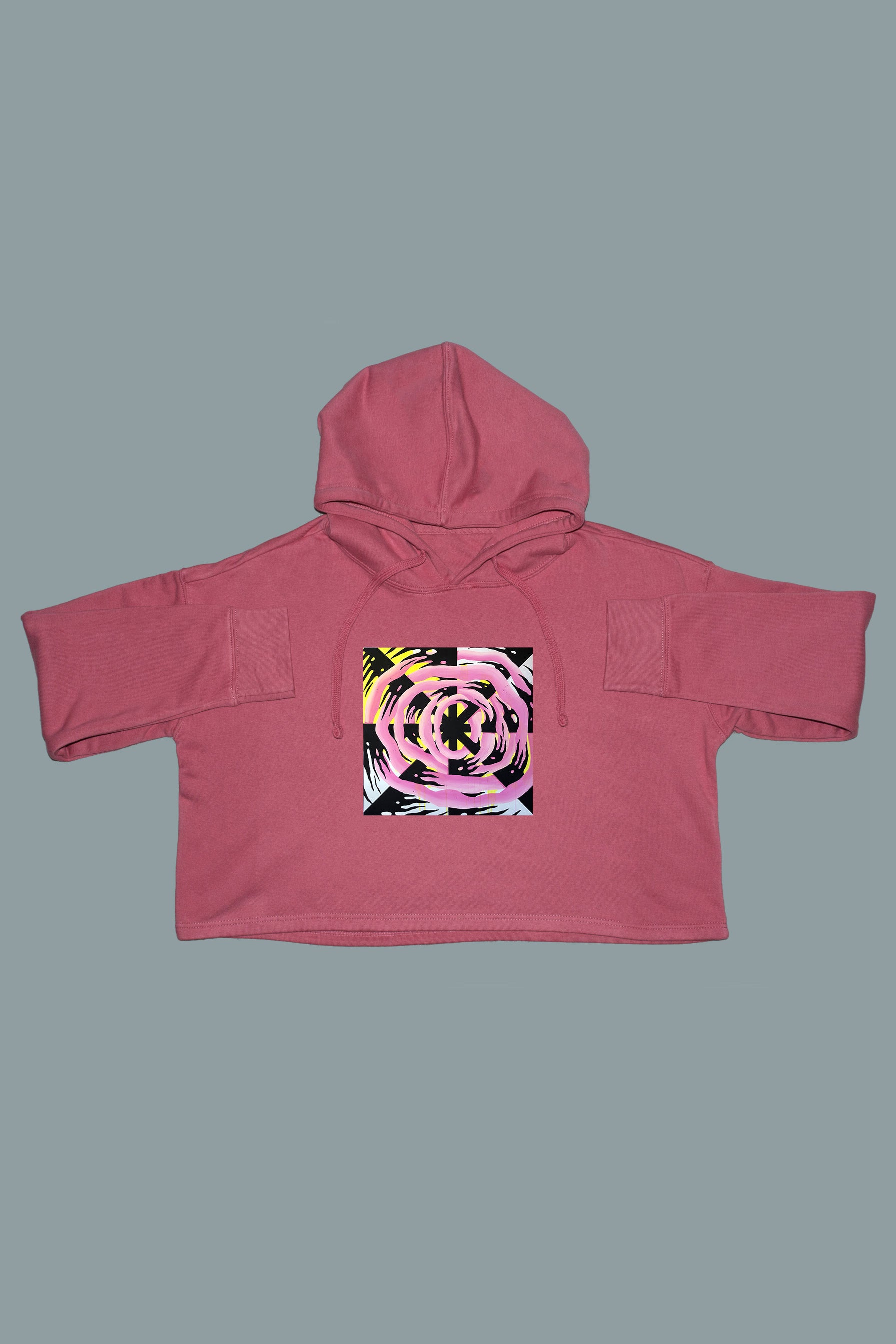 Rövid szabású női kapucnis melegítőfelső ( Jánosi Anna - Rotor )