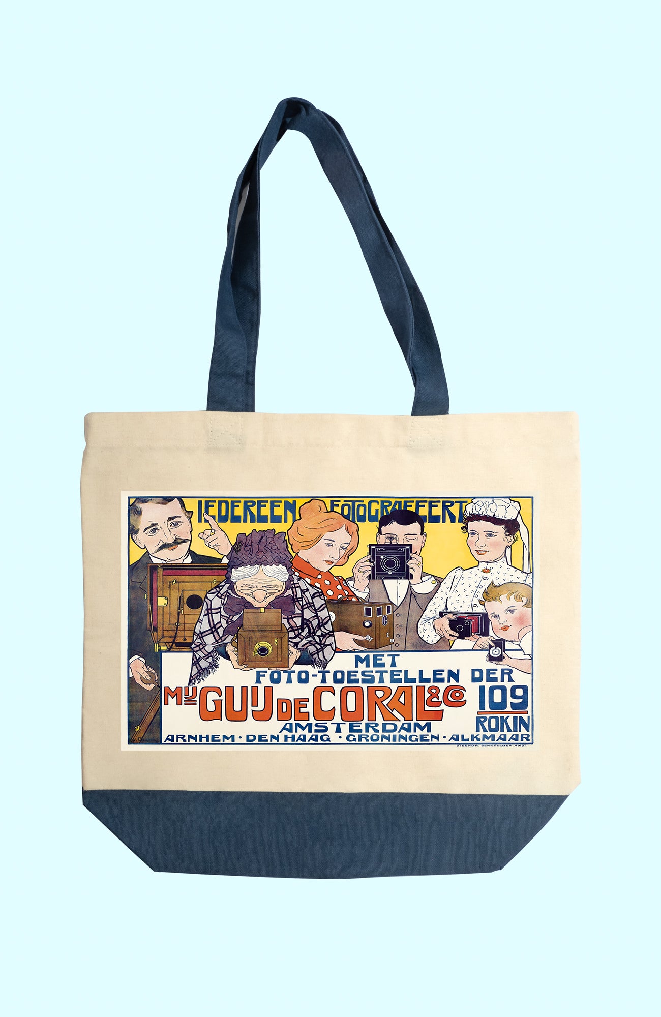 Vászon tote táska (Johann Georg van Caspel -Ledereen Fotografeert)