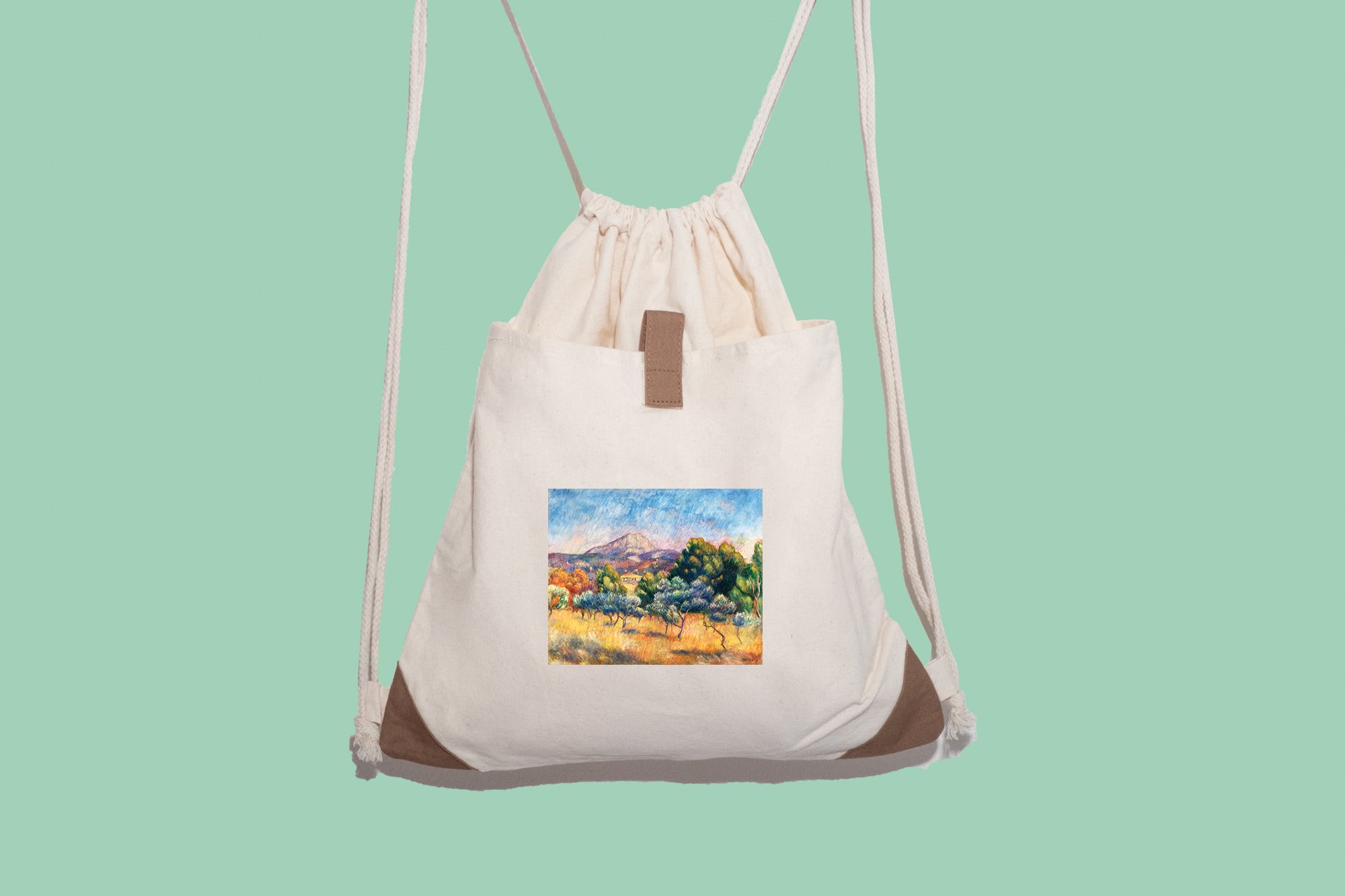 Vászon tornazsák (Pierre-Auguste Renoir - Montagne Sainte-Victoire)