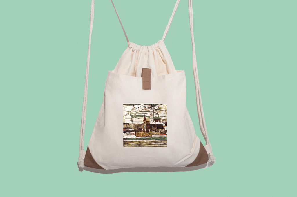 Vászon tornazsák ( Egon Schiele- Stein an der Donau II)