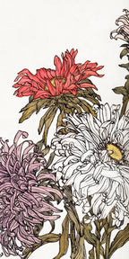 Törölköző (Julie de Graag - Chrysanthemums)