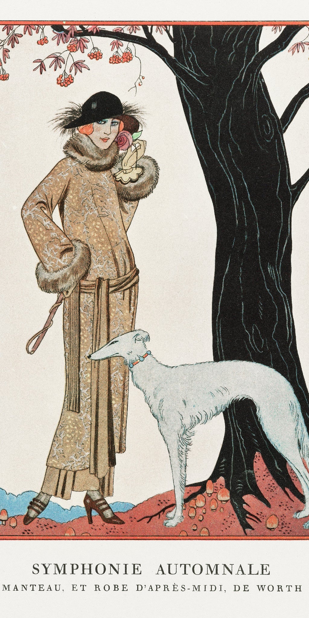 Törölköző (George Barbier - Symphonie Automnale)