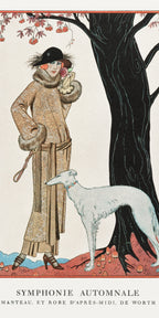 Törölköző (George Barbier - Symphonie Automnale)