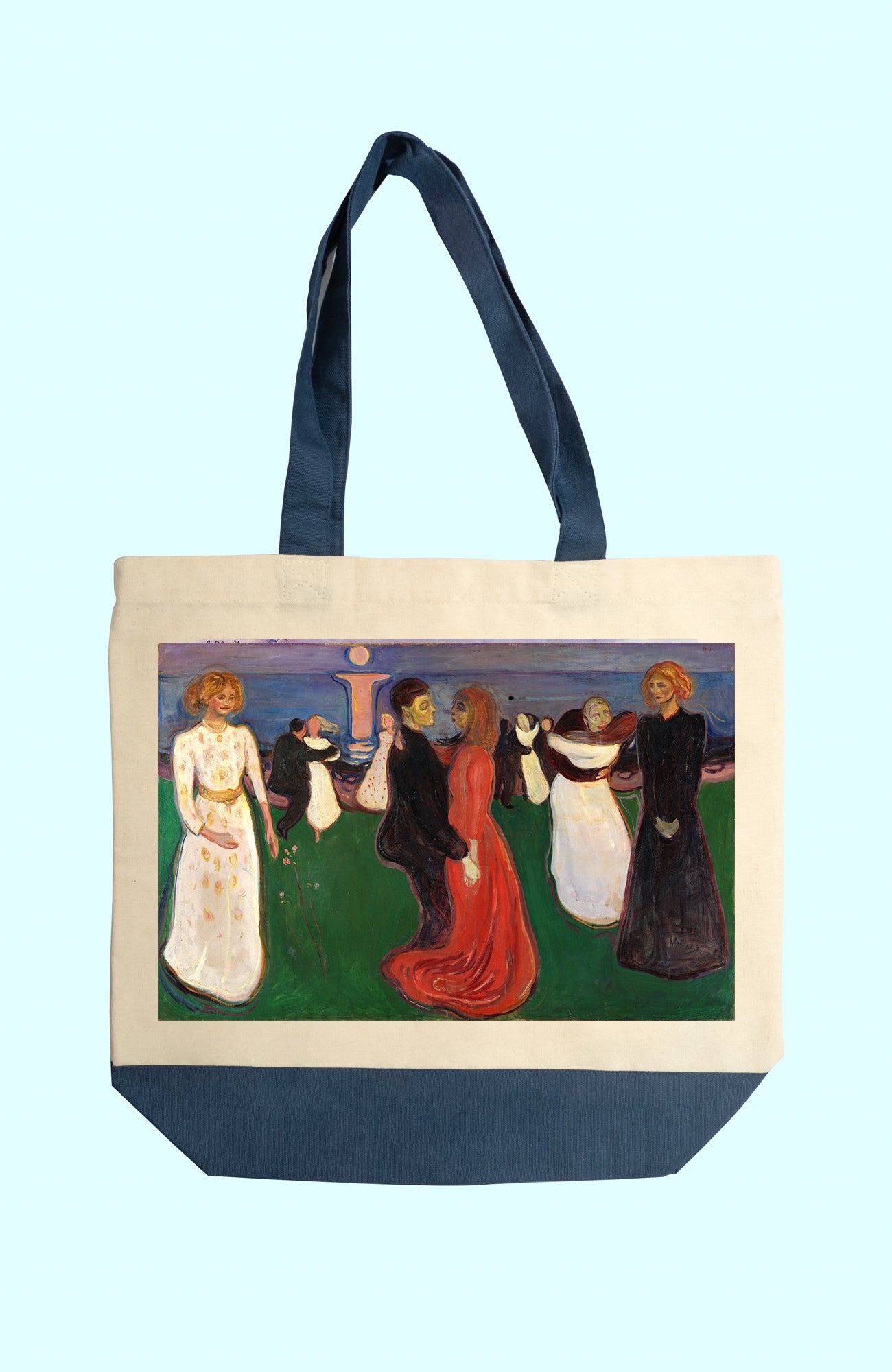 Vászon tote táska ( Edvard Munch- The Dance of Life)