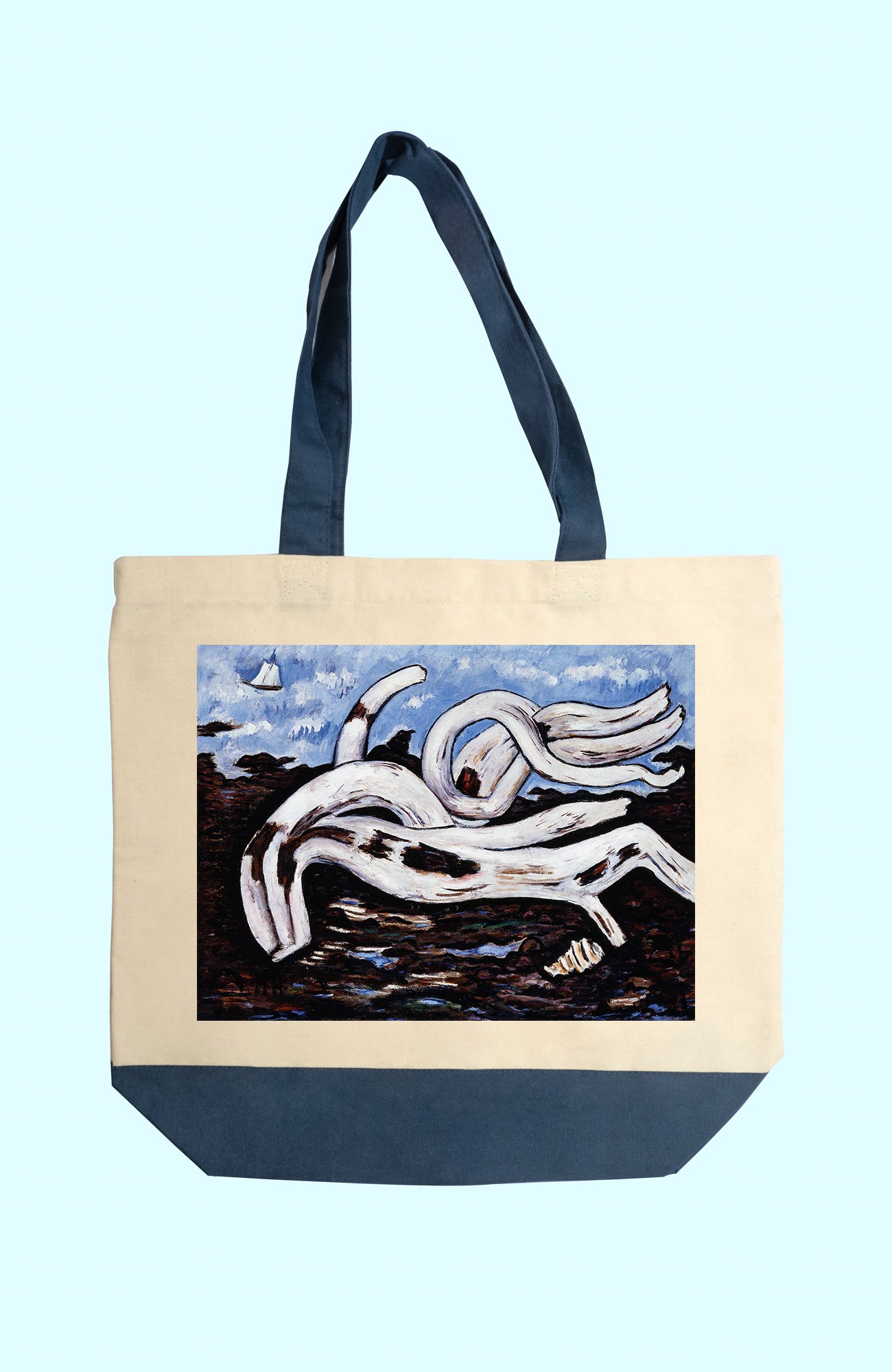 Vászon tote táska (Marsden Hartley- Driftwood on the Bagaduce)