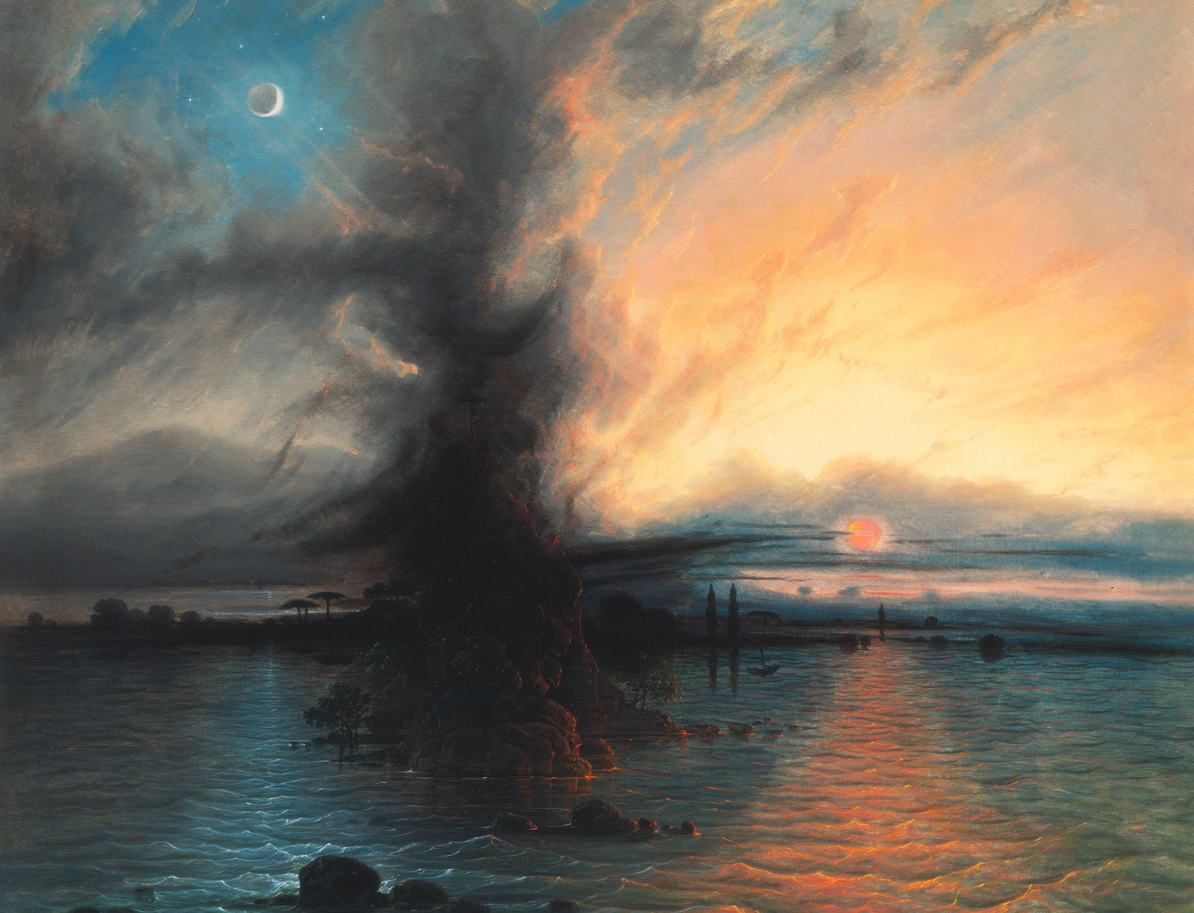 Wellsoft takaró (Samuel Colman - The Rock of Salvation)