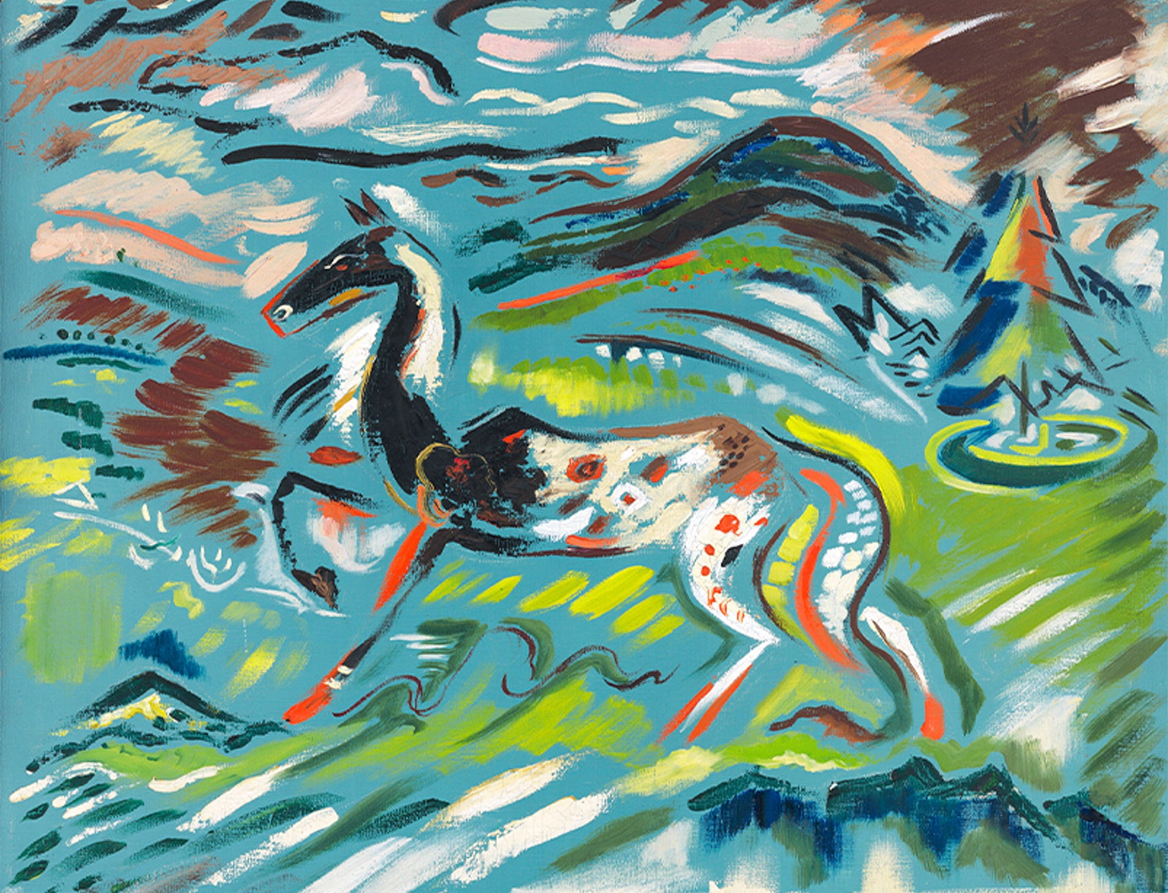 Wellsoft takaró (Arnold Peter Weisz-Kubínčan - Horse)