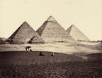 Vászon tornazsák ( Francis Frith - The Pyramids of El-Geezeh )