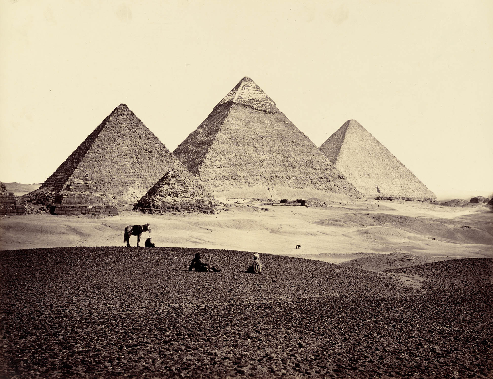 Vászon tornazsák ( Francis Frith - The Pyramids of El-Geezeh )
