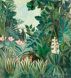 Pamut pulóver - Unisex (Henri Rousseau - The Equatorial Jungle)