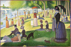 Pamut pulóver - Unisex (Georges Seurat - Sunday Afternoon on the Grande Jatte)