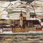 Vászon tornazsák ( Egon Schiele- Stein an der Donau II)