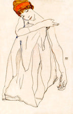 Hosszú női ruha ( Egon Schiele - Die Tänzerin )