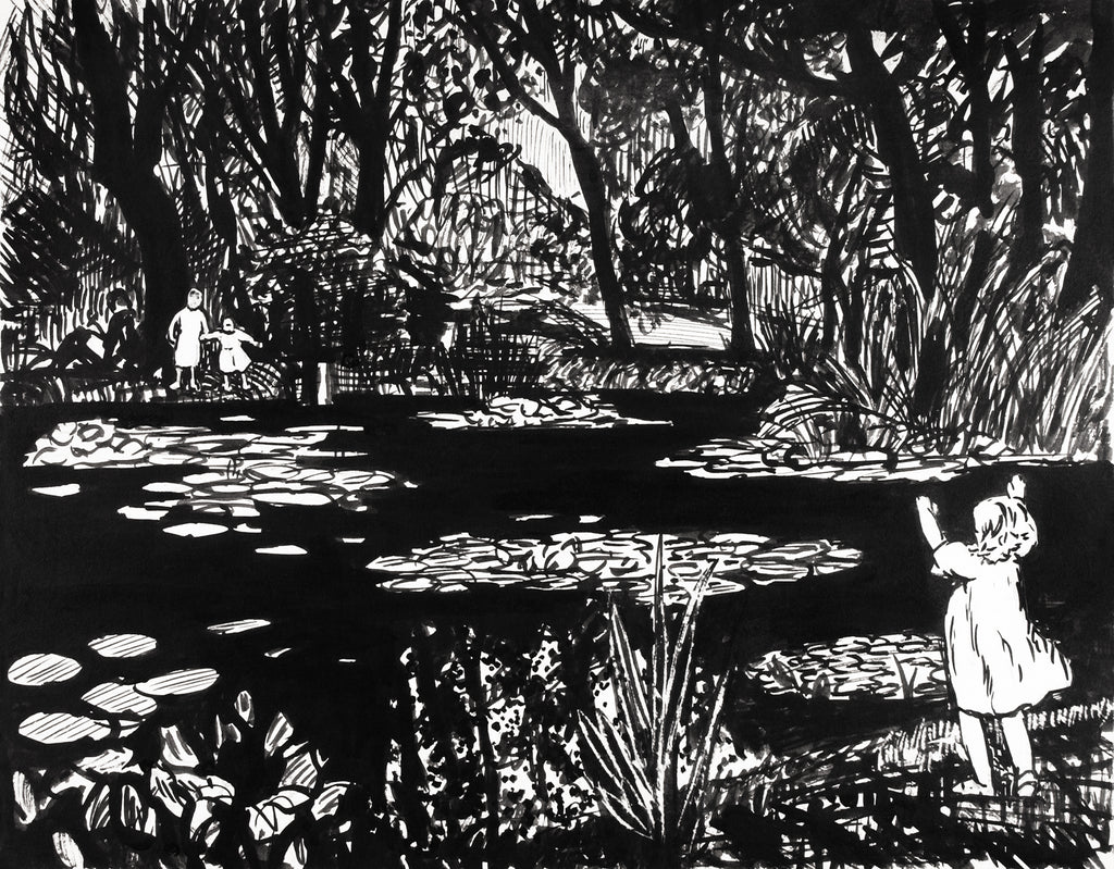 Pamut pulóver - Unisex (Henry Lyman - Lily Pond)