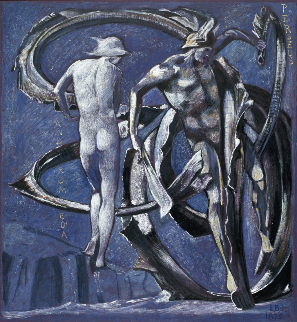 Pamut pulóver - Unisex (Sir Edward Burne-Jones - Perseus and Andromeda, study for The Doom Fulfilled)