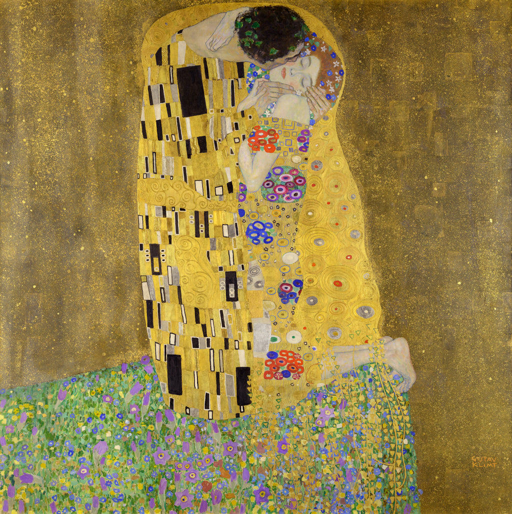 Oversized póló (Gustav Klimt- The Kiss)
